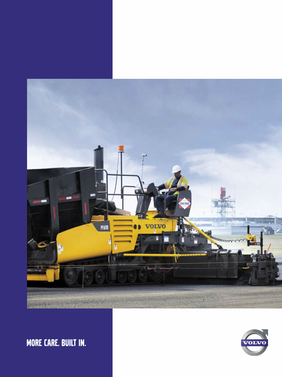 VOLVO PF6170 WHEELED PAVER Service and Repair Manual preview img 1