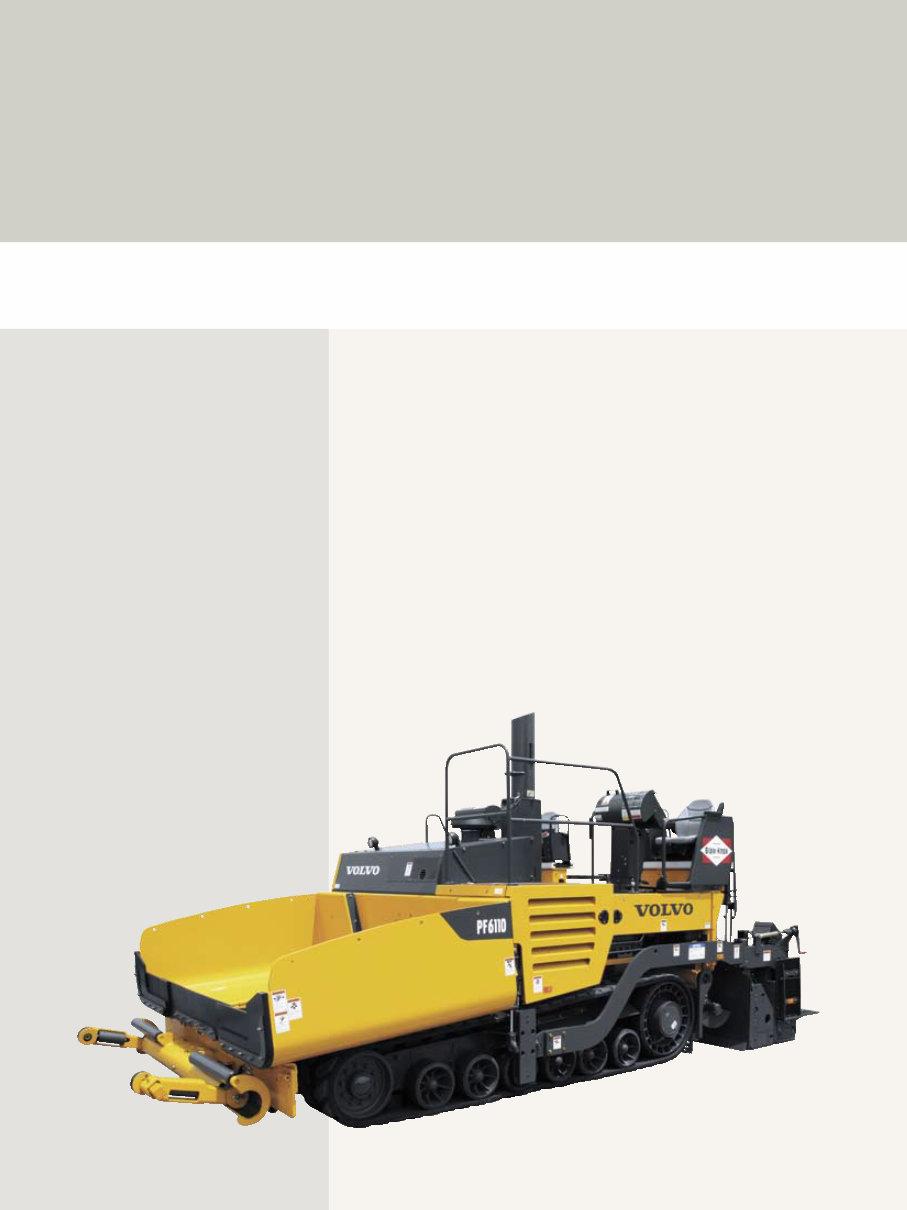 VOLVO PF6170 WHEELED PAVER Service and Repair Manual preview img 8