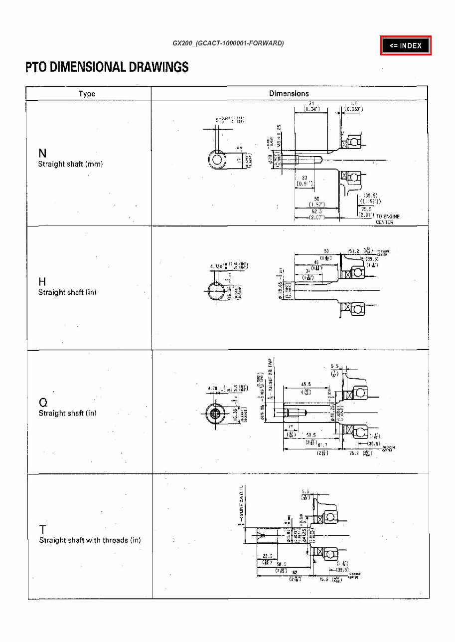 Honda GX200 Horizontal Shaft Engine OEM Service & Repair Manual preview img 6