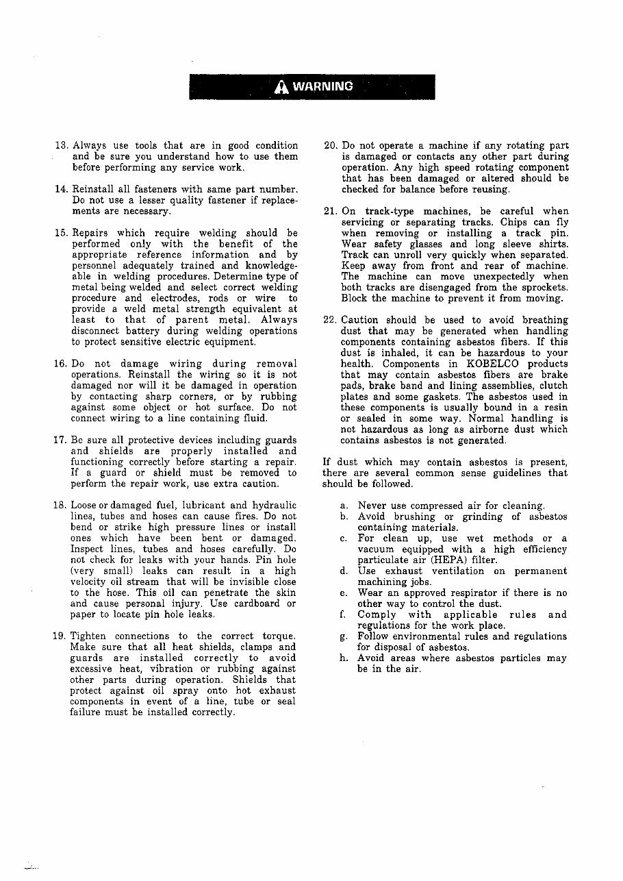 Kobelco SK25SR Mini Excavator Parts Manual INSTANT (SN: PV10001 and up) preview img 3