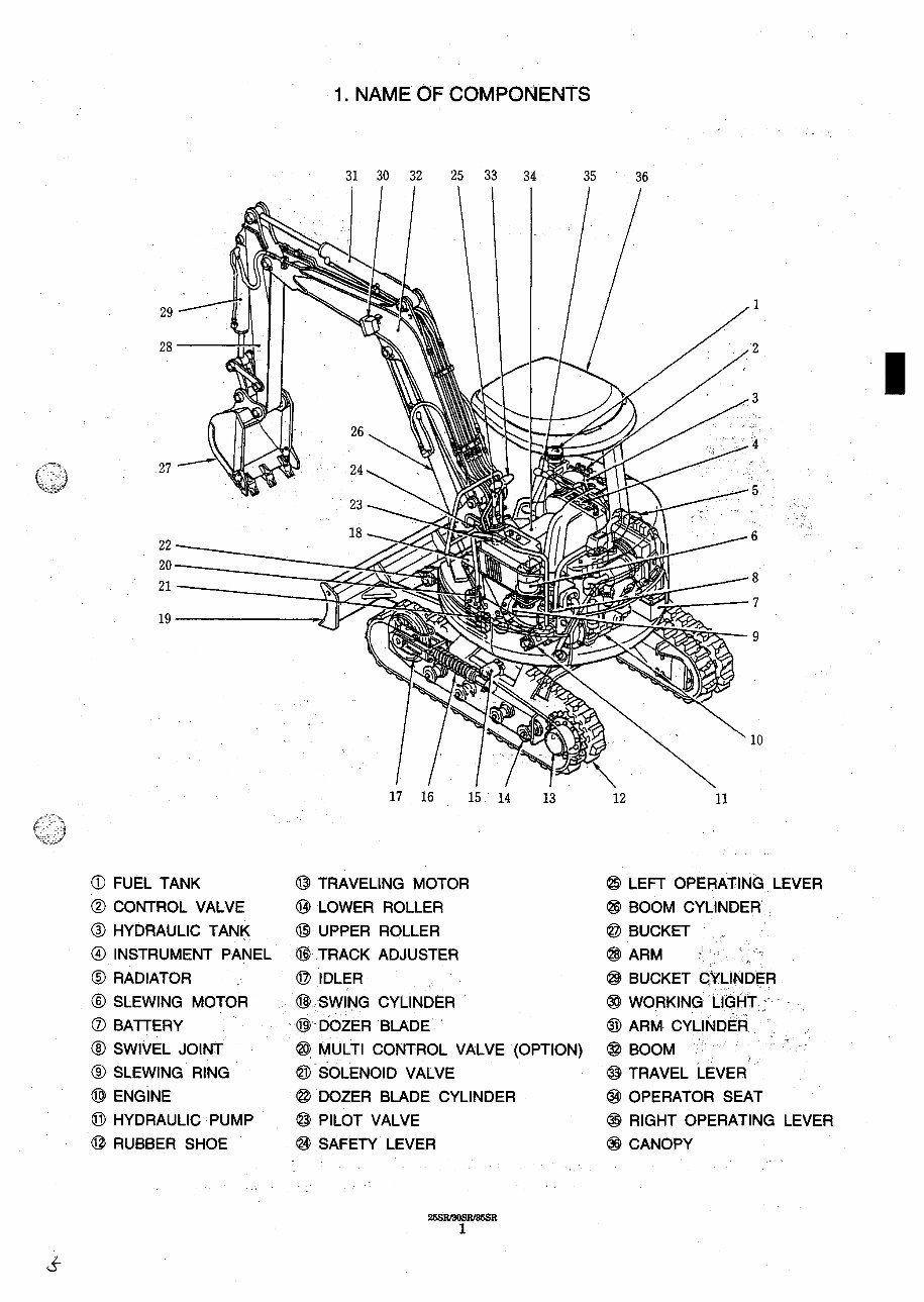 Kobelco SK25SR Mini Excavator Parts Manual INSTANT (SN: PV10001 and up) preview img 8
