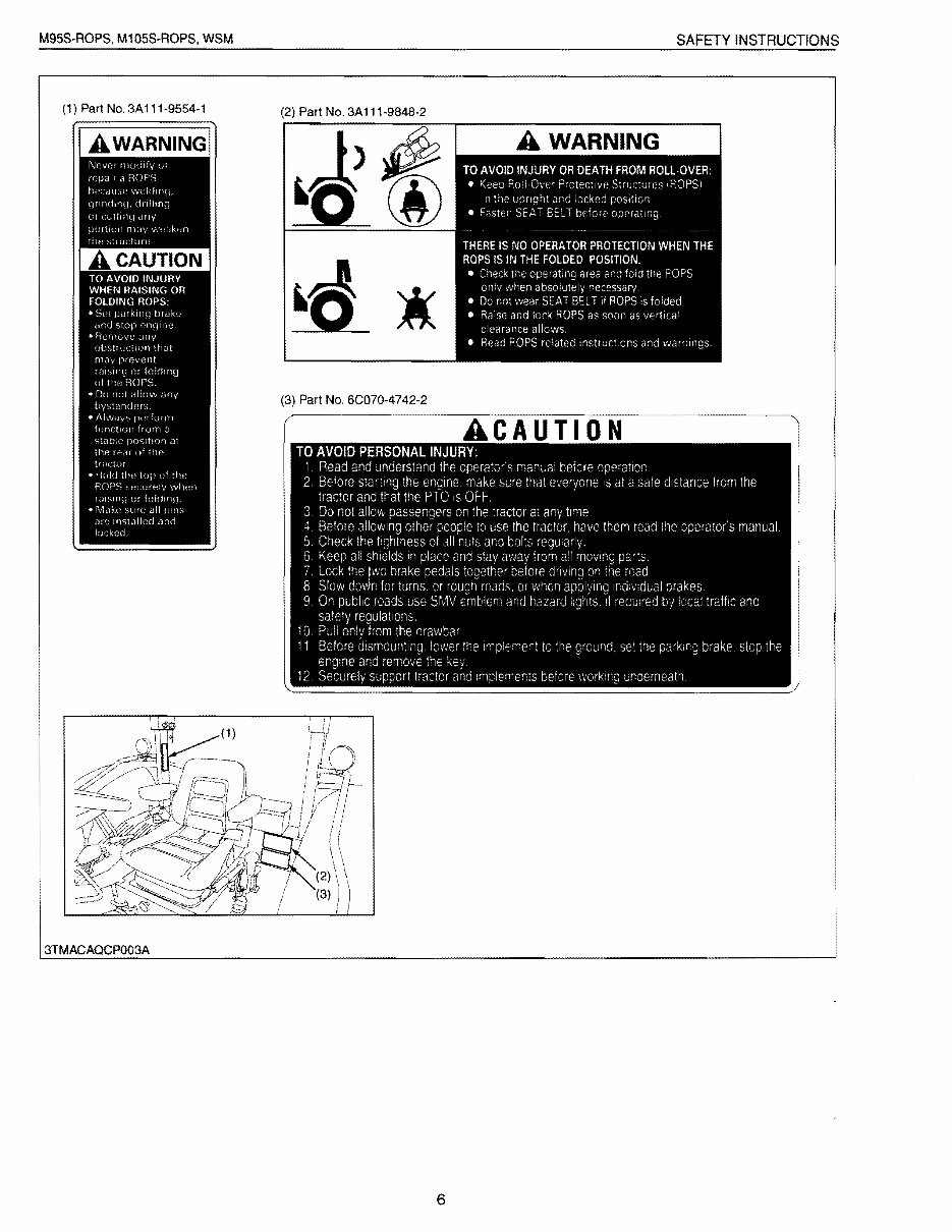 Kubota M95s Tractor Factory Service Repair Manual preview img 7