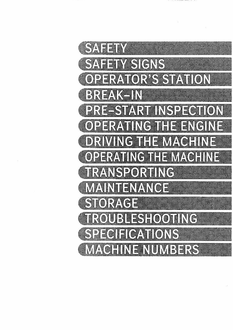 HITACHI EX200-3 EX200LC-3 EX200H-3 EX200LCH-3 EX220-3 EX220LC-3 Excavator Operators Manual preview img 3