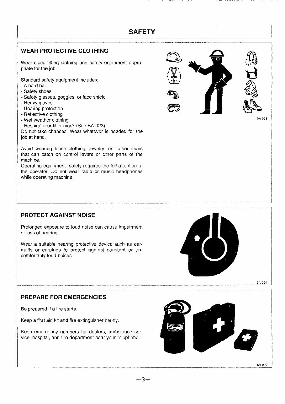 HITACHI EX200-3 EX200LC-3 EX200H-3 EX200LCH-3 EX220-3 EX220LC-3 Excavator Operators Manual preview img 7