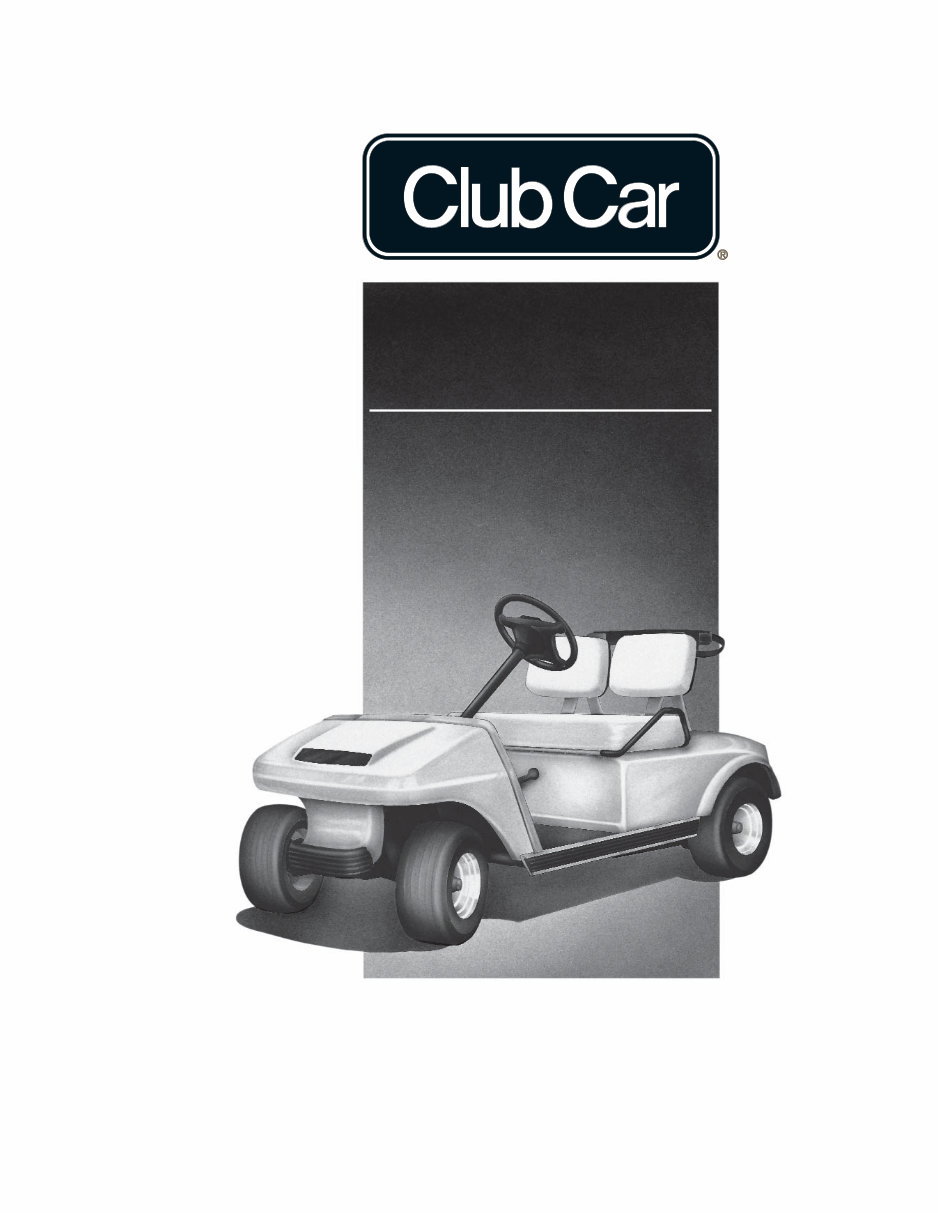 Club Car DS Gasoline Golf Cart Complete Workshop Service Repair Manual 1998 1999 preview img 1