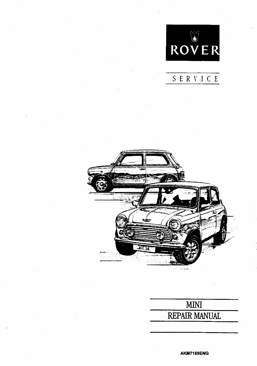 1992-1996 Rover Mini Service & Repair Manual preview img 1