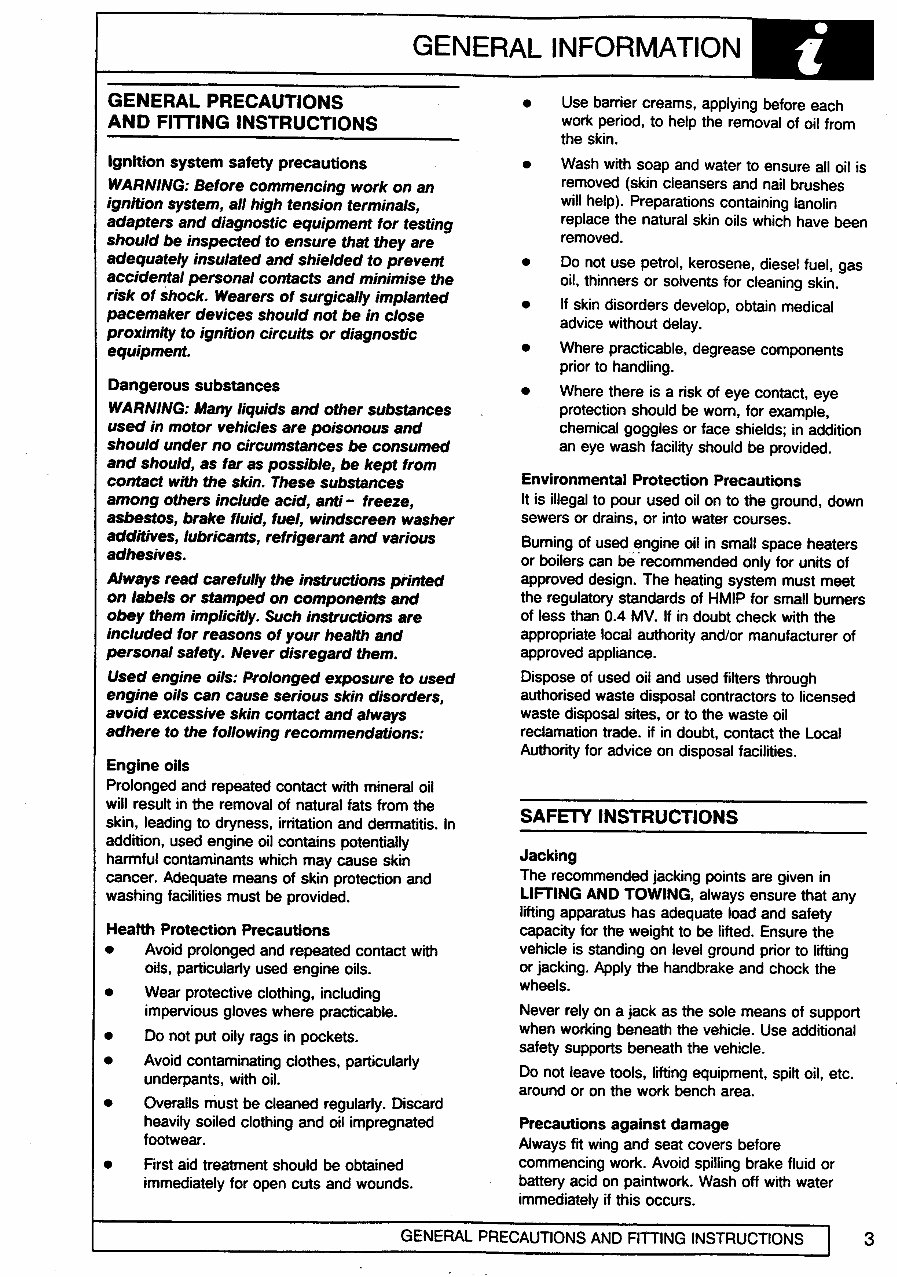 1992-1996 Rover Mini Service & Repair Manual preview img 8