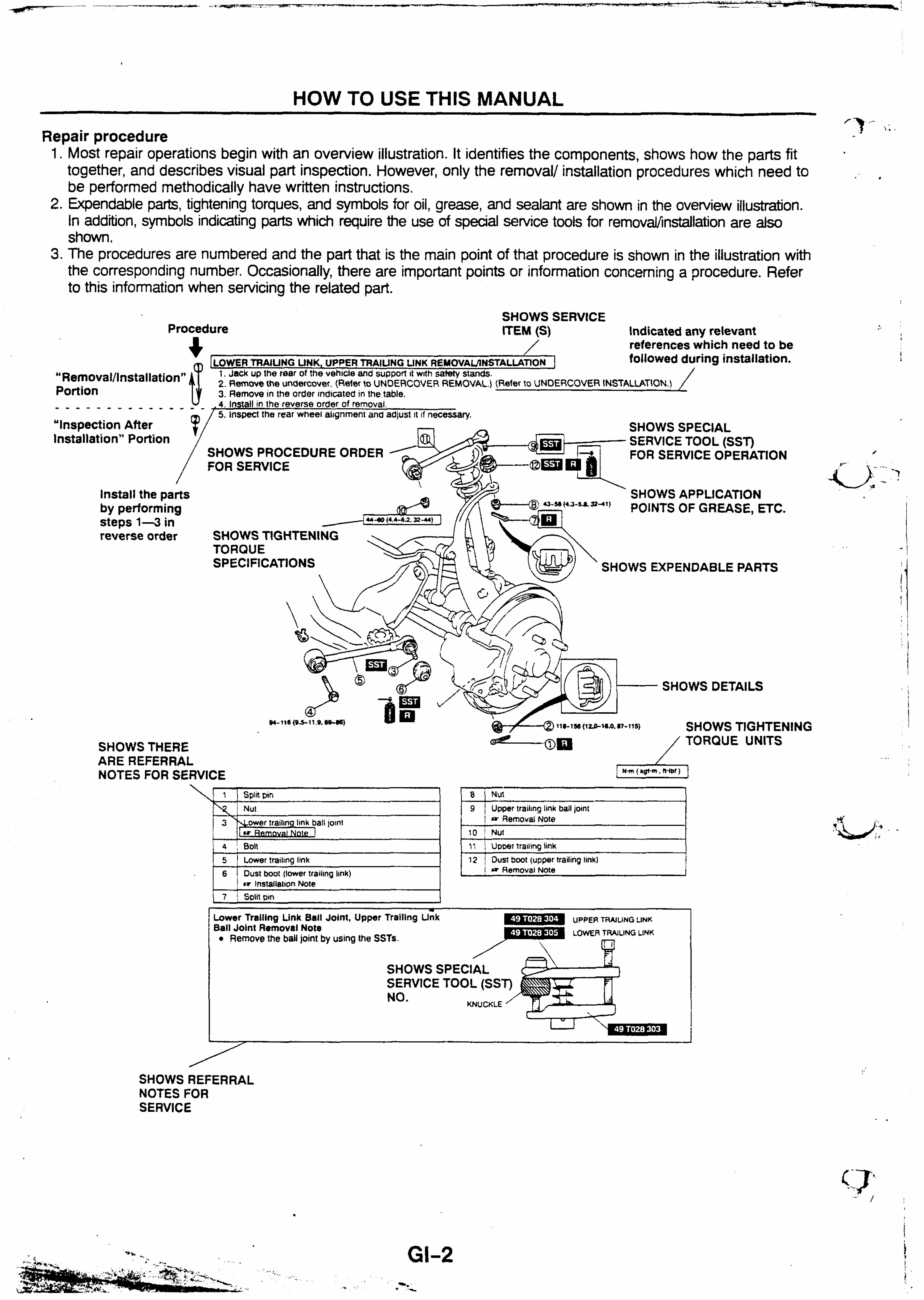 1998-2002 Mazda 626 Service & Repair Manual preview img 5