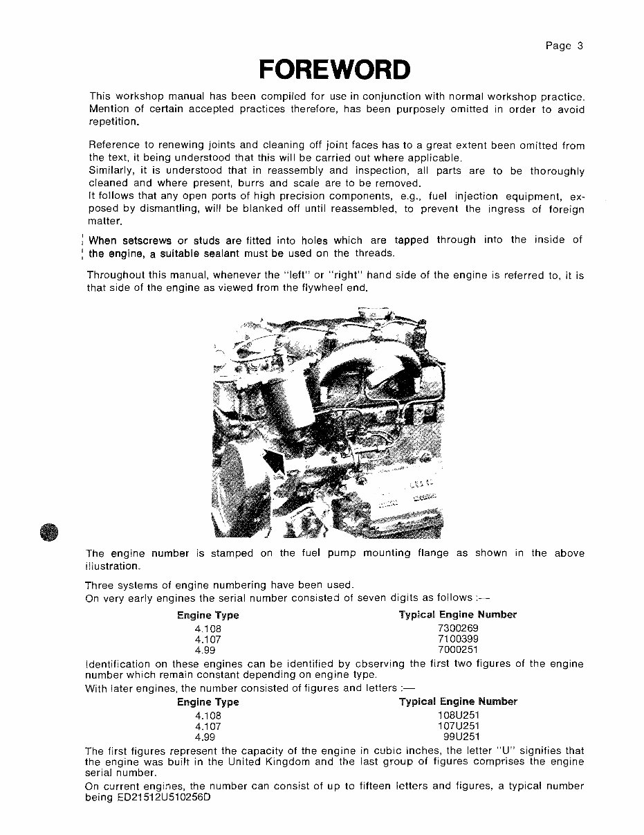 1983-Onwards Perkins 4.107 4.108 4.99 Marine Engine Service & Repair Manual preview img 3