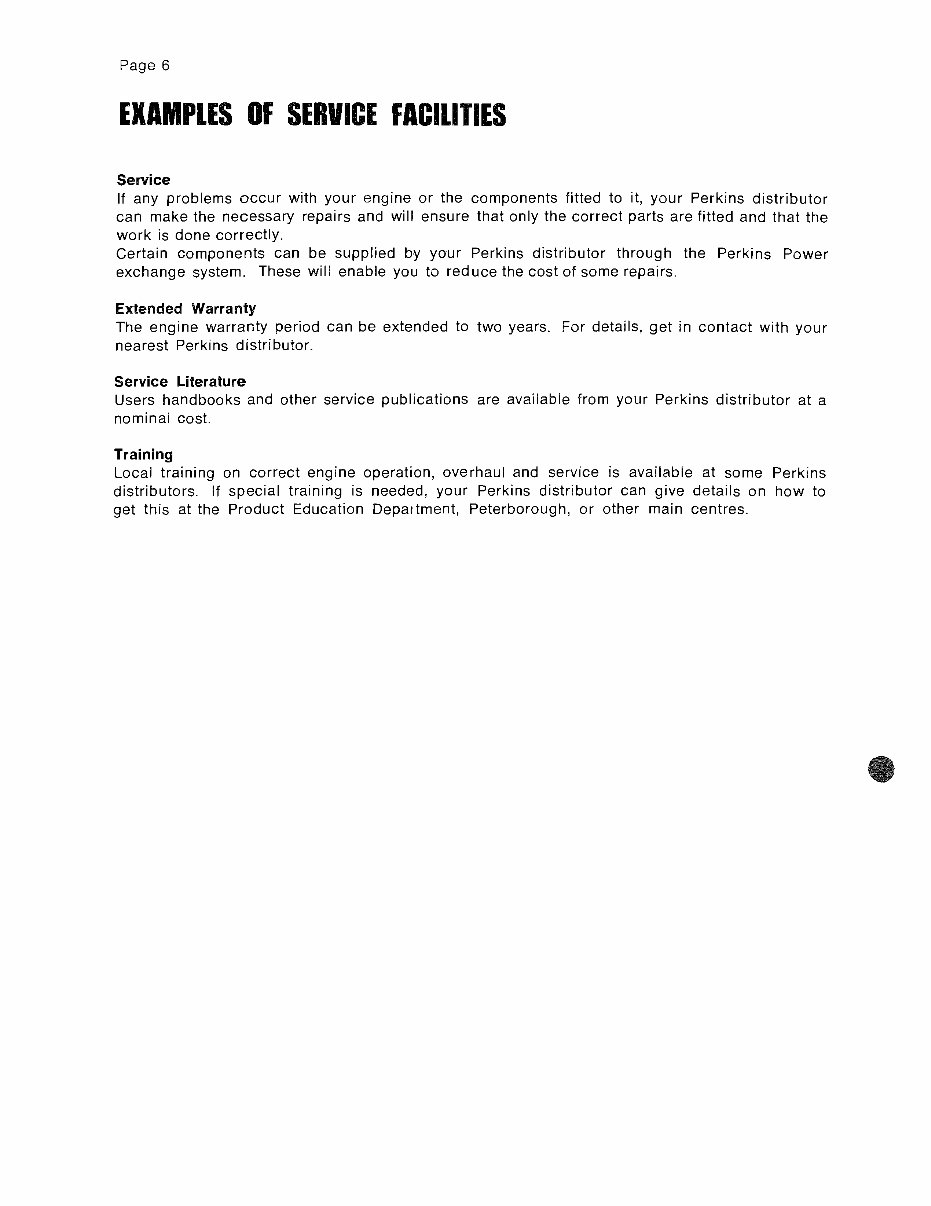 1983-Onwards Perkins 4.107 4.108 4.99 Marine Engine Service & Repair Manual preview img 6