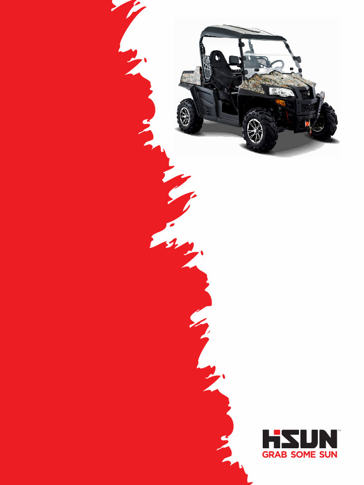 HISUN HS800 UTV Service Repair Manual 2010-2013 preview img 1