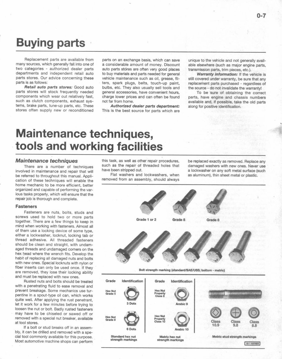 1992 Isuzu Pickups Service & Repair Manual preview img 8