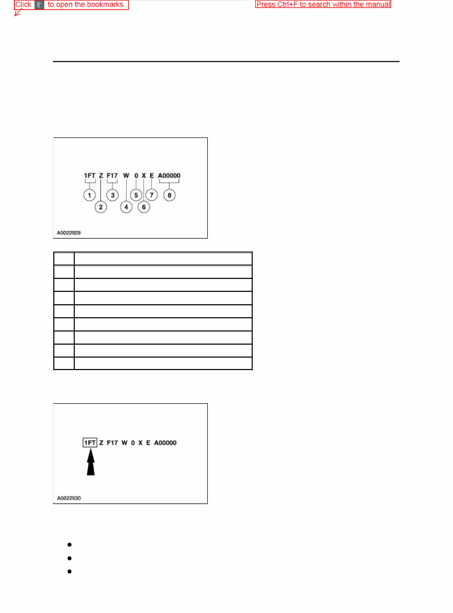 1999 Ford F-250 Super Duty Service & Repair Manual preview img 1