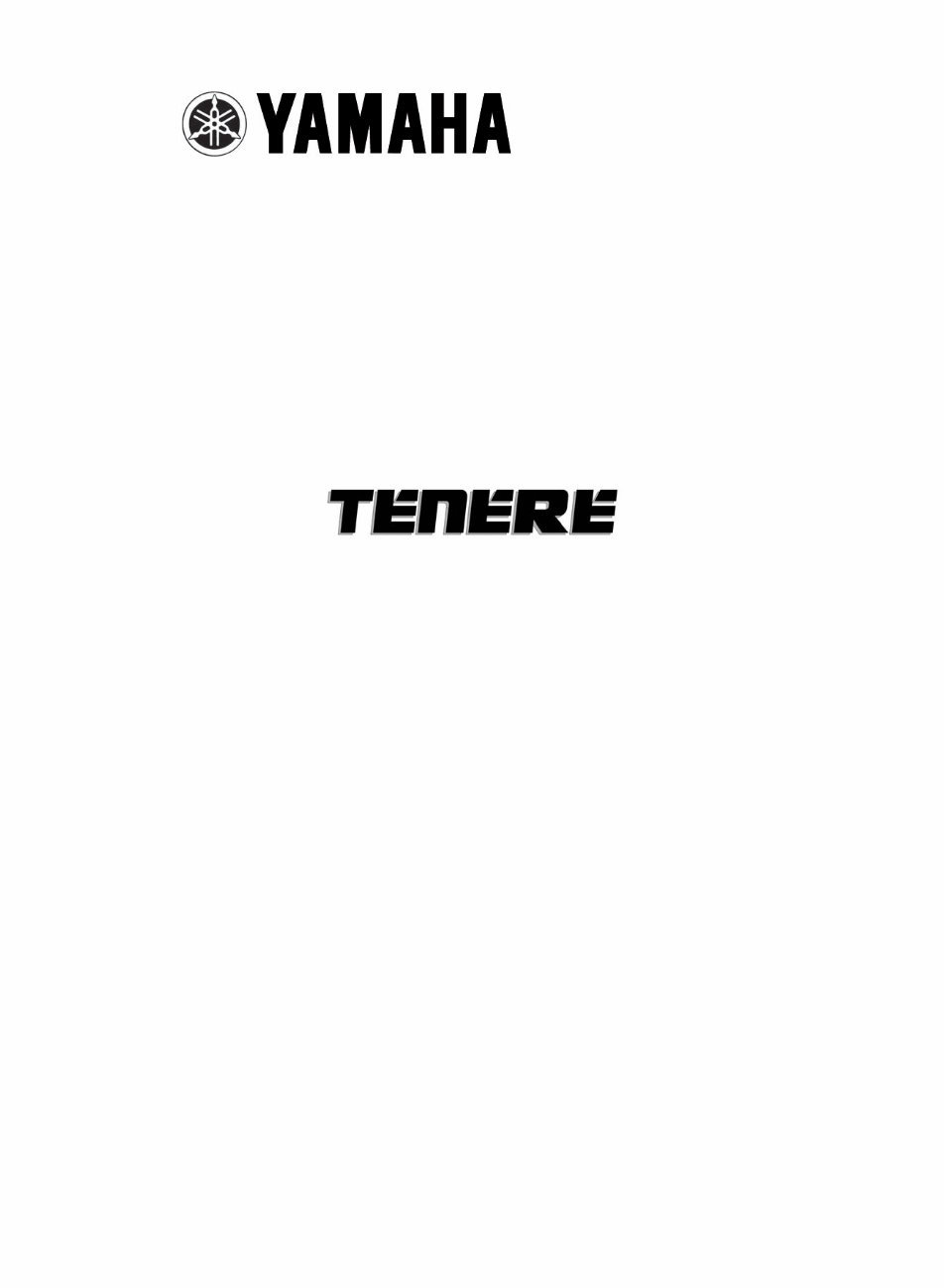 2008-2012 Yamaha XT660Z XT 660Z Tenere XT660 Service & Repair Manual preview img 1