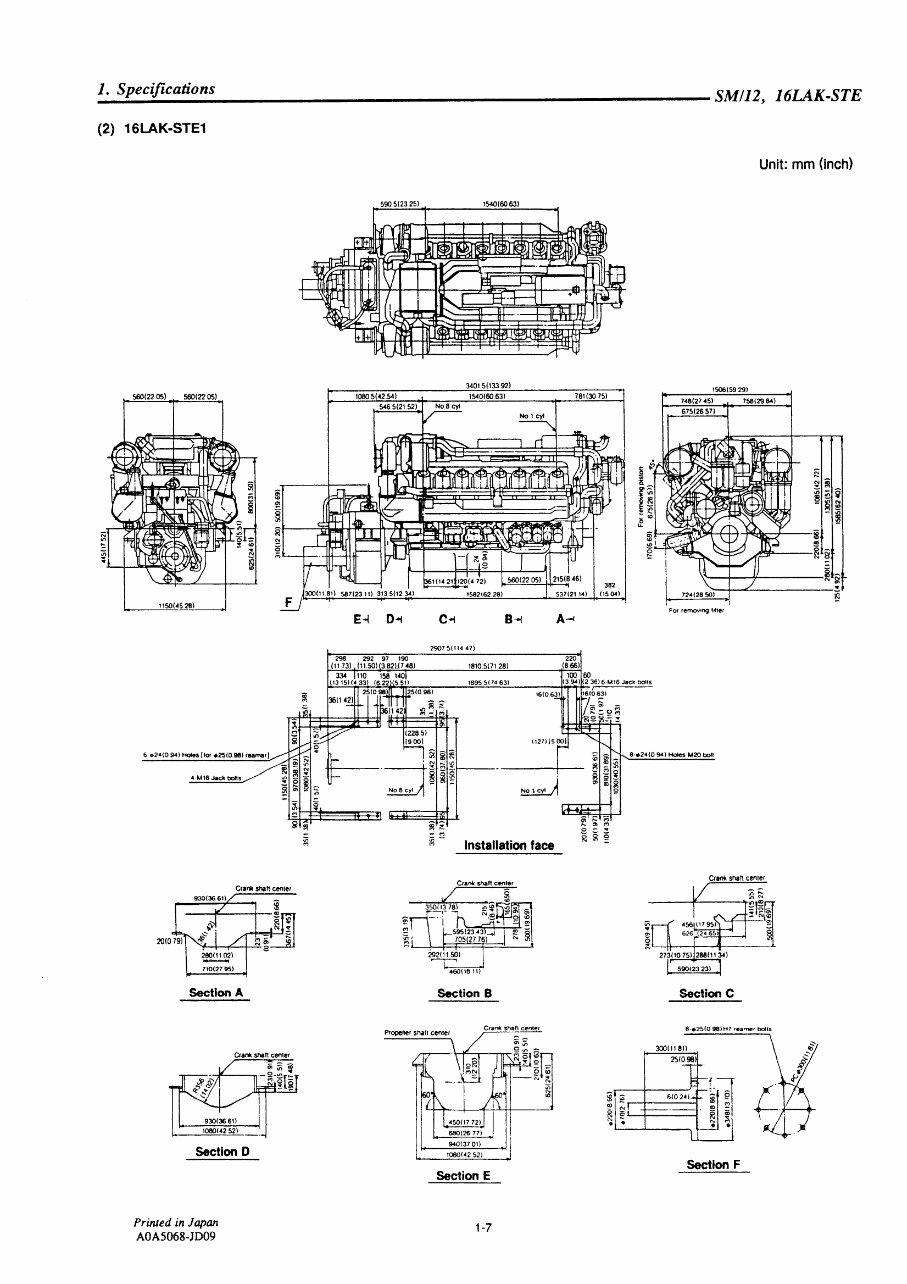 YANMAR 12LAK(M)-STE2 16LAK-STE1 Engine Full Service & Repair Manual preview img 10