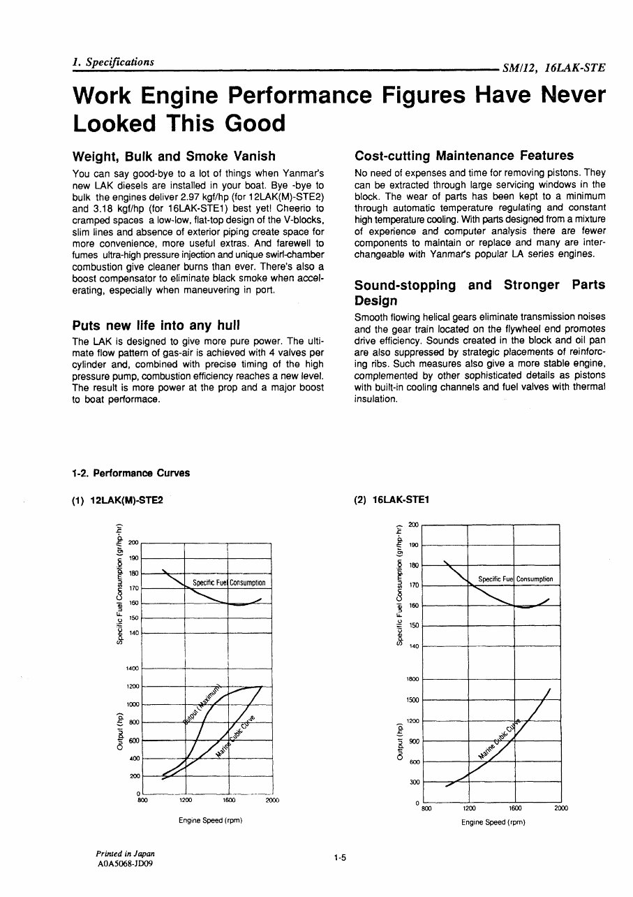 YANMAR 12LAK(M)-STE2 16LAK-STE1 Engine Full Service & Repair Manual preview img 8