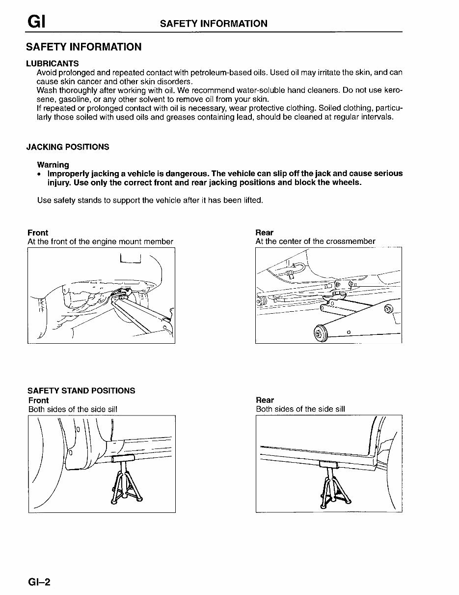 1994 MAZDA PROTEGE BG Series All Models Service and Repair M preview img 6