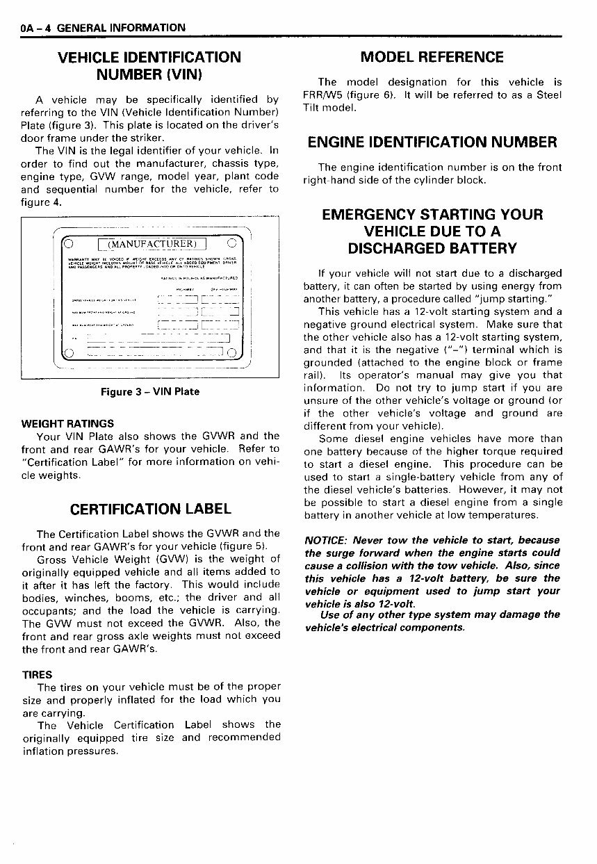 1997-1998 Isuzu Commercial Truck FRR/W5 Service & Repair Manual preview img 10