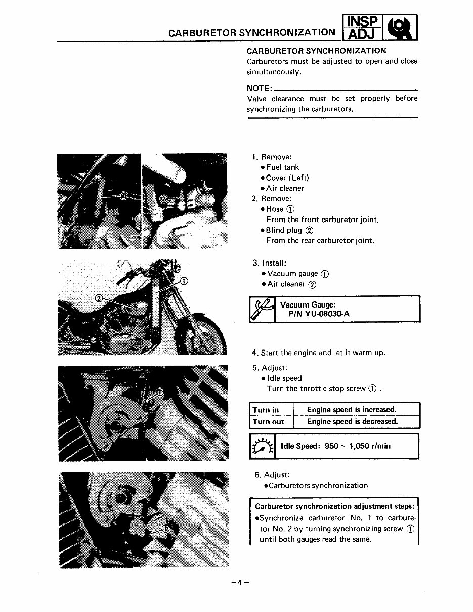 1995 Yamaha XV1100 Virago Service & Repair Manual preview img 10
