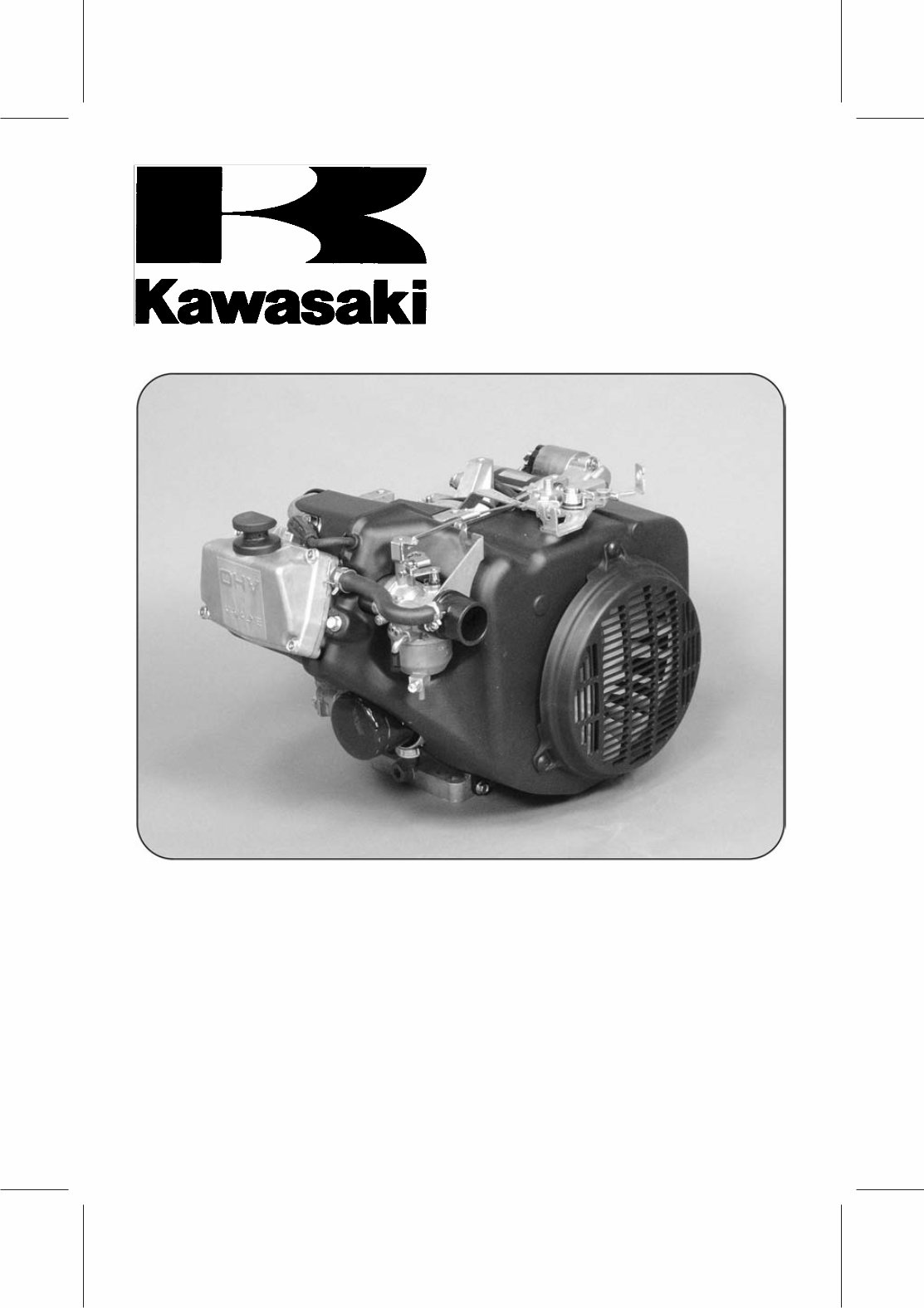 Kawasaki FJ400D 4-stroke Air-Cooled Gasoline Engine Service Technical Manual - IMPROVED - preview img 1