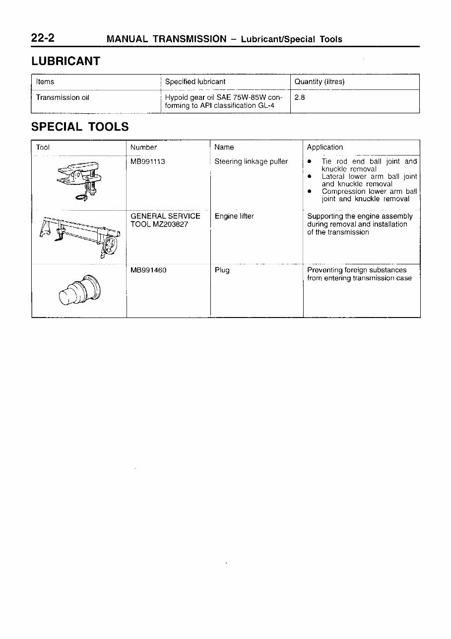1991-1997 Mitsubishi Sigma Service & Repair Manual preview img 2