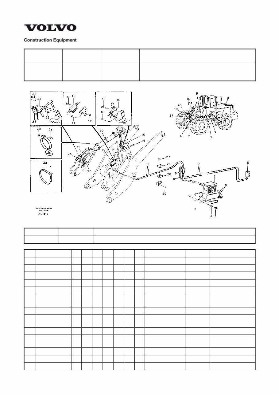 Volvo L150C Wheel Loader Service Parts Catalogue Manual INSTANT (SN: 2768-10000, 60701-70000) preview img 1