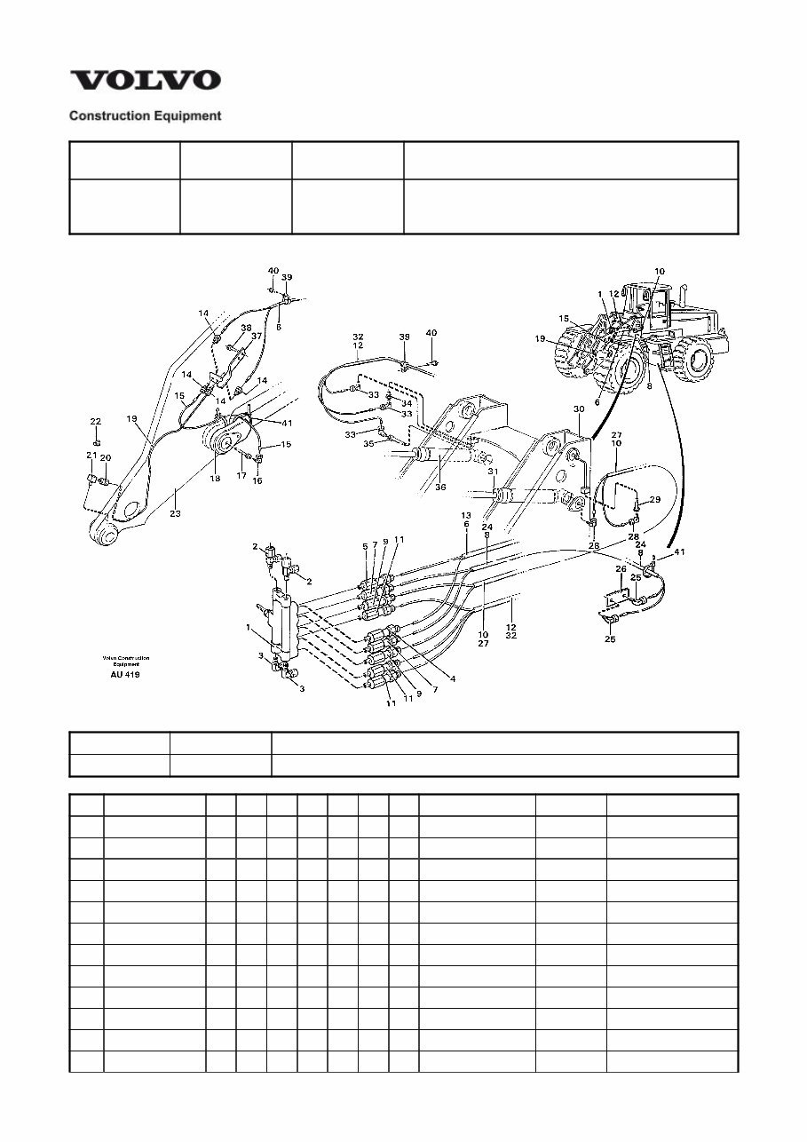 Volvo L150C Wheel Loader Service Parts Catalogue Manual INSTANT (SN: 2768-10000, 60701-70000) preview img 5