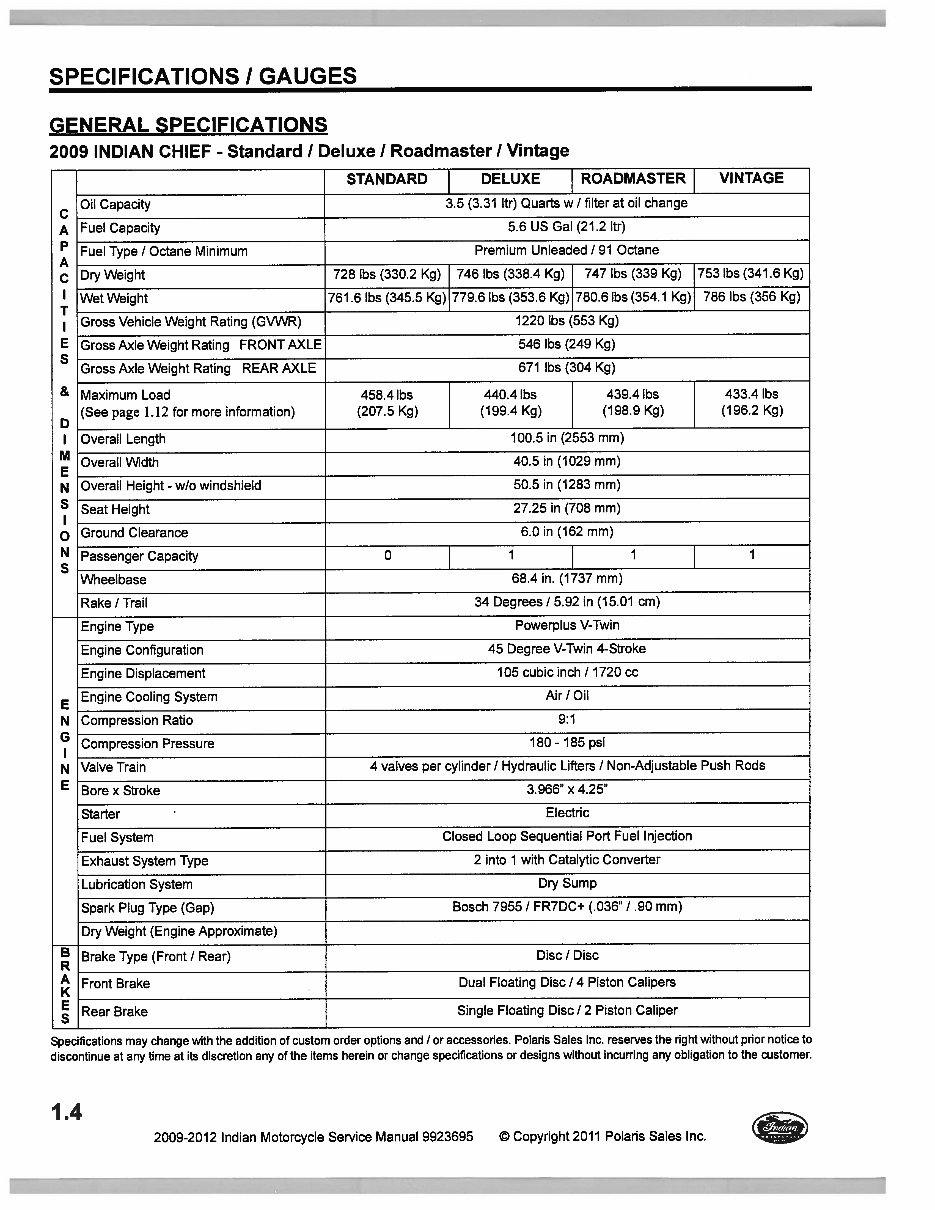 2009-2012 Indian Motorcycle Chief Service & Repair Manual preview img 8