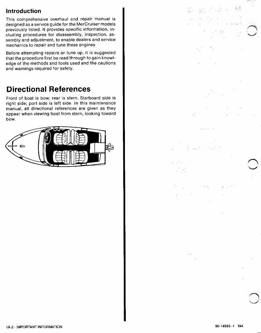 1985-1989 Mercury Mercruiser #10 Marine EngineS GM 4-Cylinder Workshop Service Repair Manual preview img 9