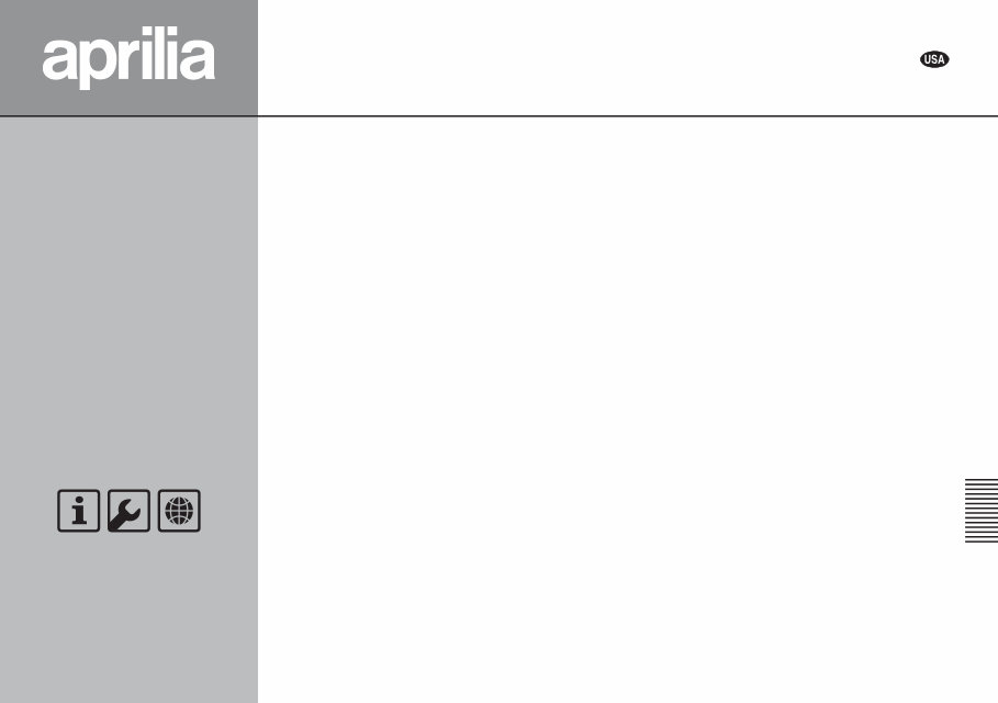 Aprilia Scarabeo 50 2000-2001 Service Repair Manual preview img 1