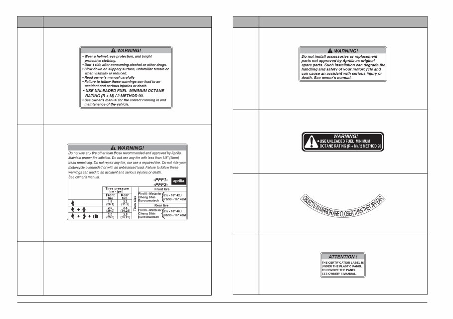 Aprilia Scarabeo 50 2000-2001 Service Repair Manual preview img 10