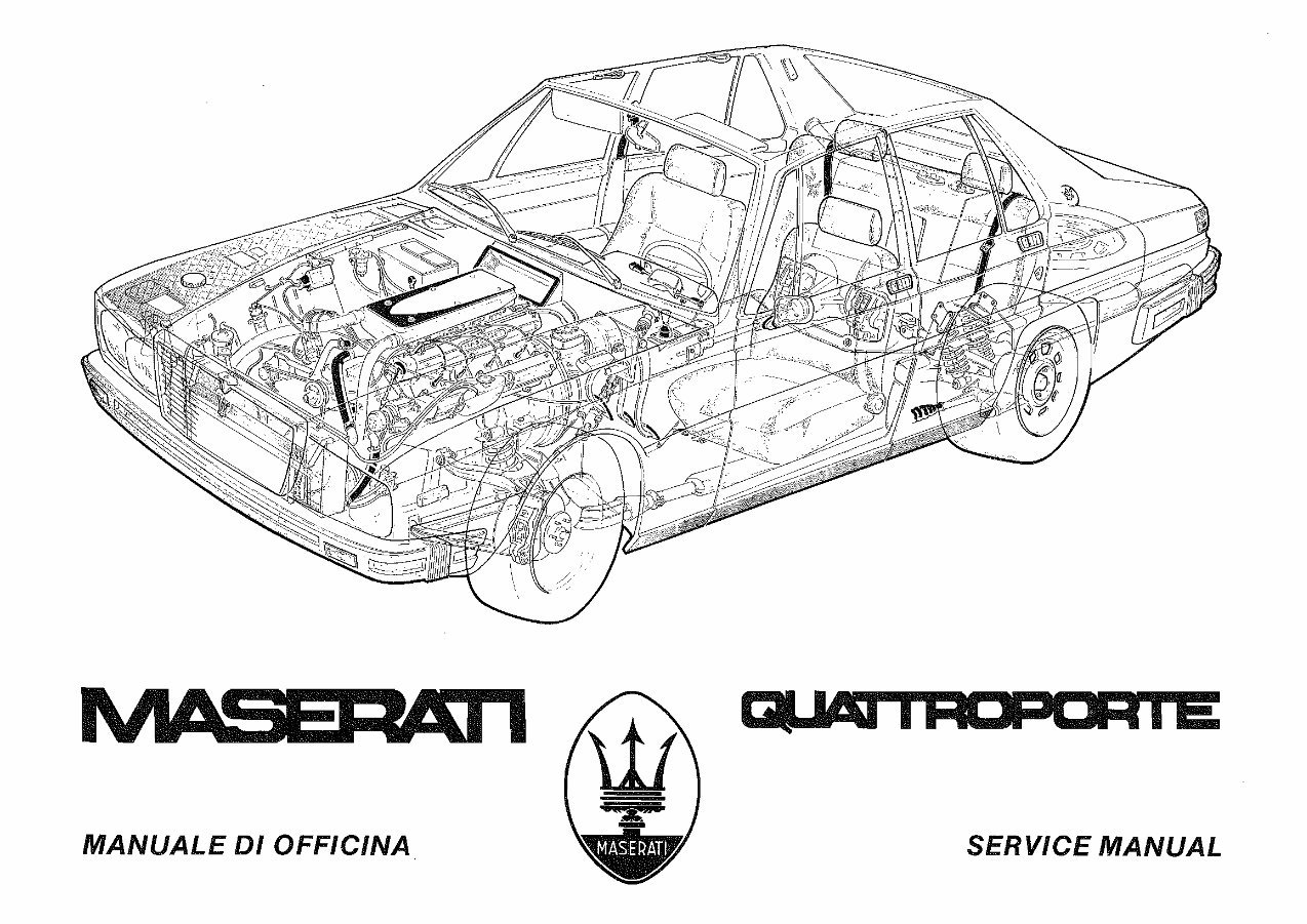 Maserati Quattropole III QP3 Full Service & Repair Manual preview img 2