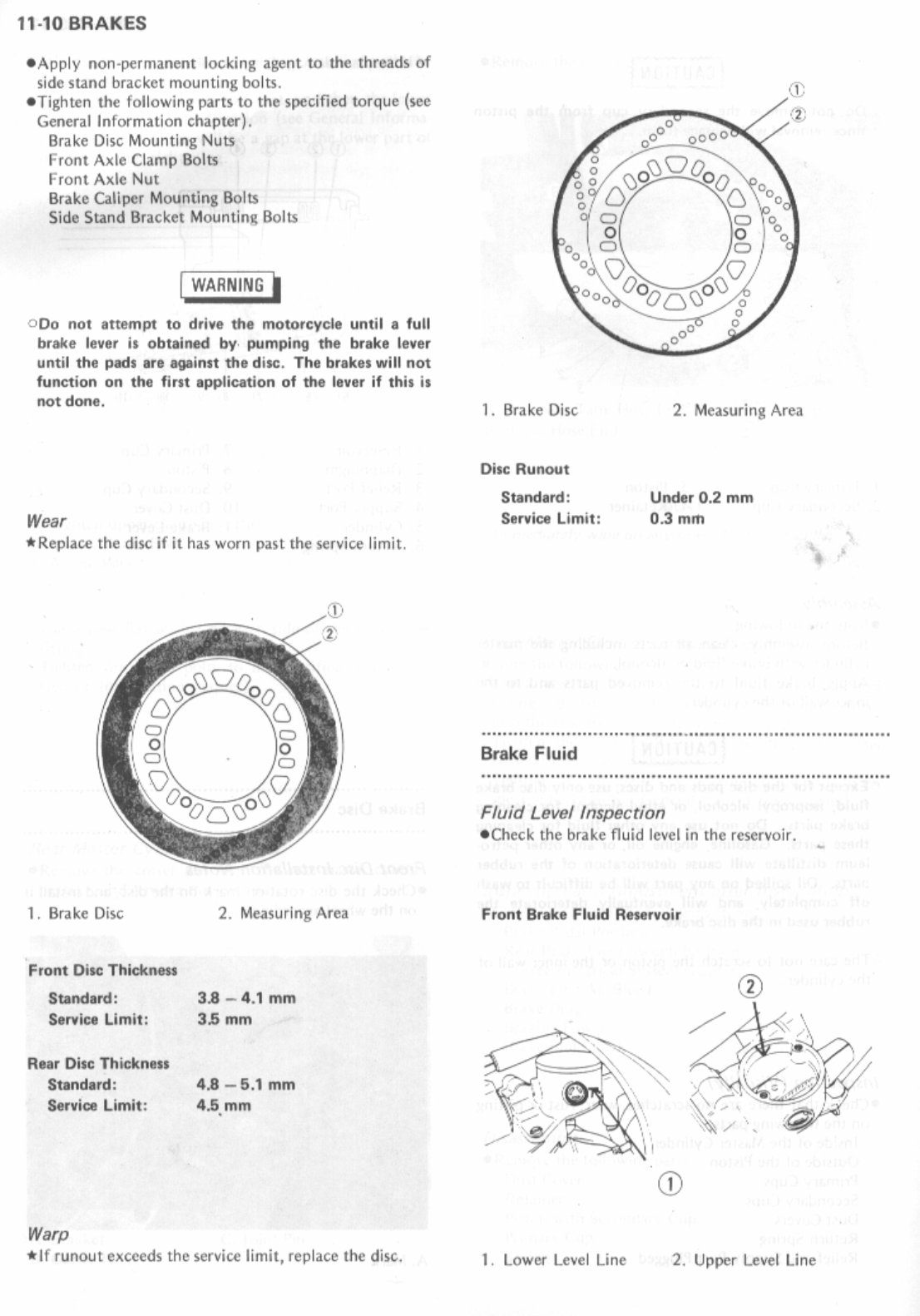 KAWASAKI KR-1 KR-250 Workshop Service Repair Manual preview img 10