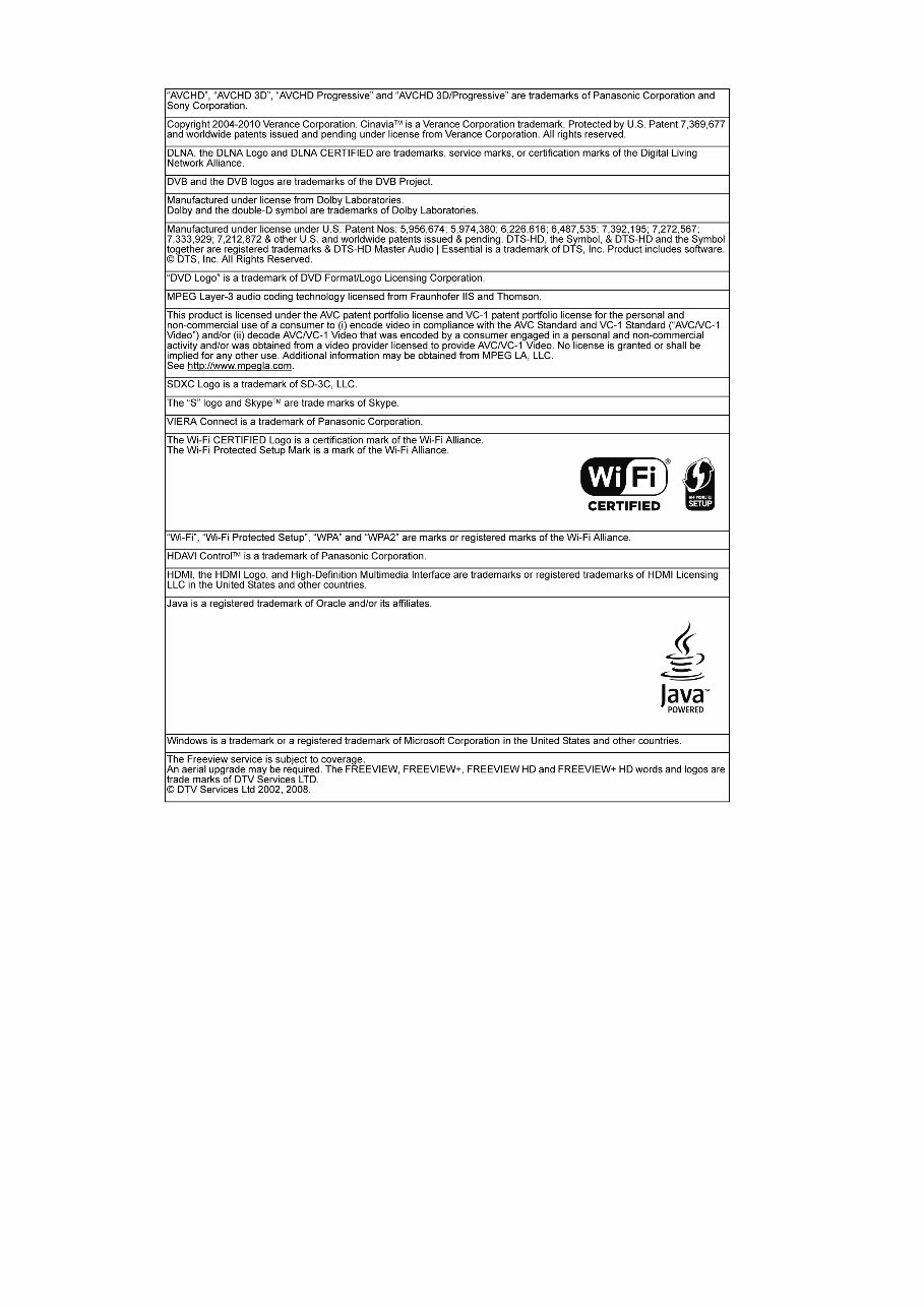 Panasonic DMR-PWT530 PWT530EB Service Manual and Repair Guide preview img 2