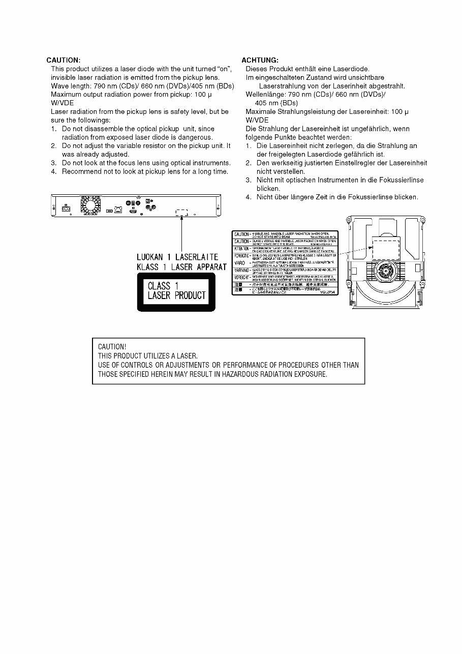 Panasonic DMR-PWT530 PWT530EB Service Manual and Repair Guide preview img 7