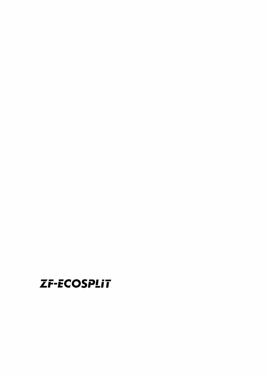 ZF ECOSPLIT 16 Transmission Gearbox Workshop Repair Manual preview img 1