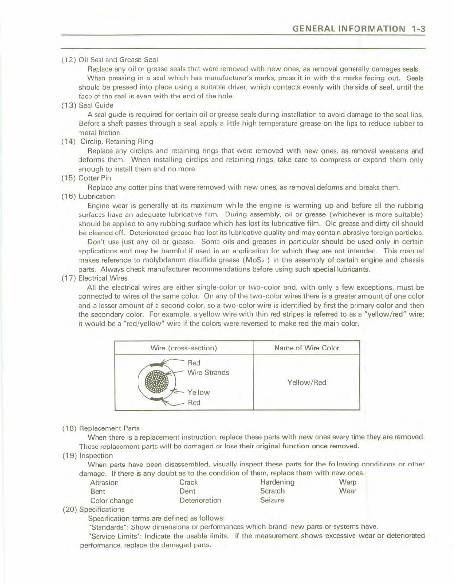 1991 Kawasaki ZR1100-A1 (Zephyr 1100) Motorcycle Workshop Service Manual in German preview img 10