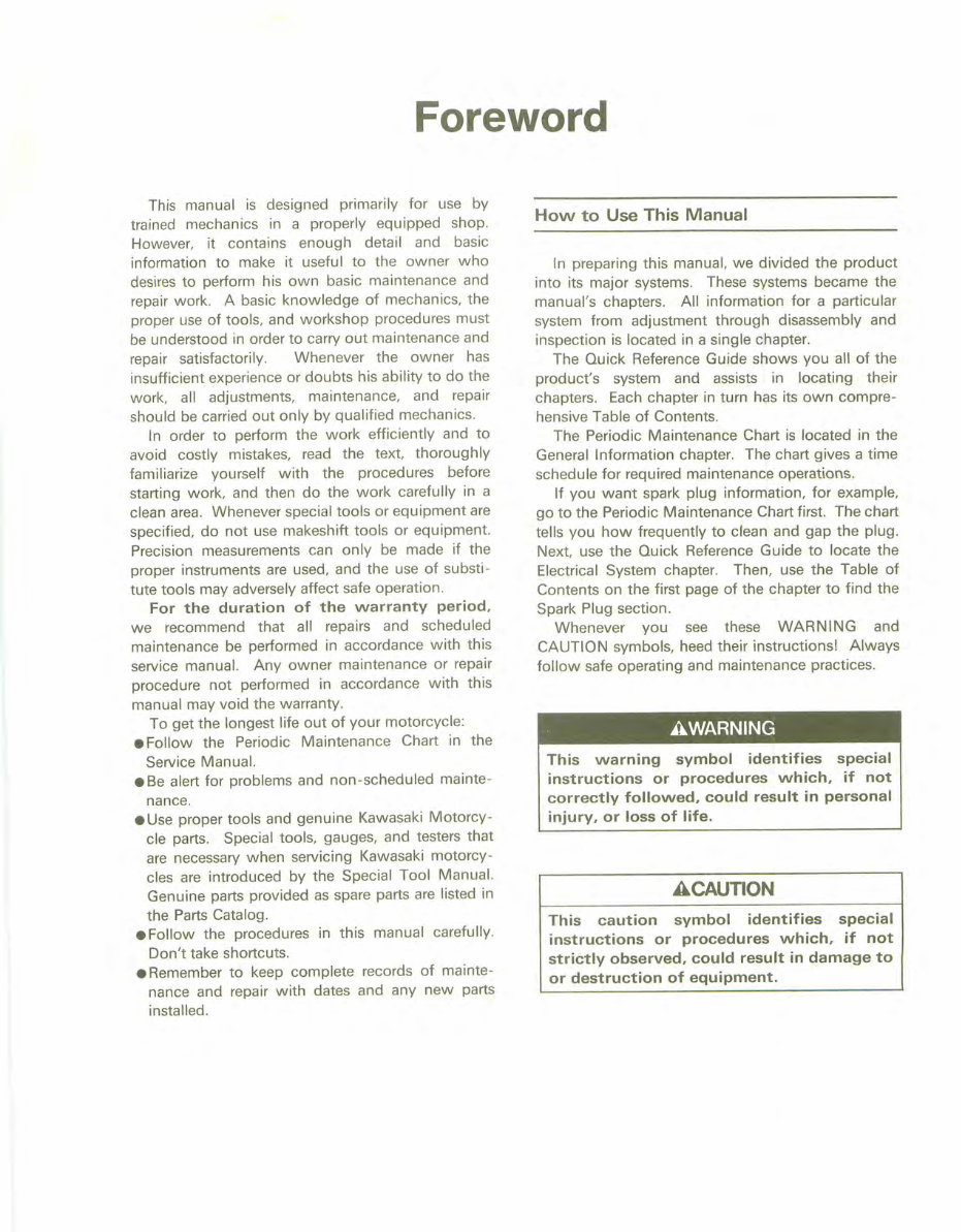1991 Kawasaki ZR1100-A1 (Zephyr 1100) Motorcycle Workshop Service Manual in German preview img 3