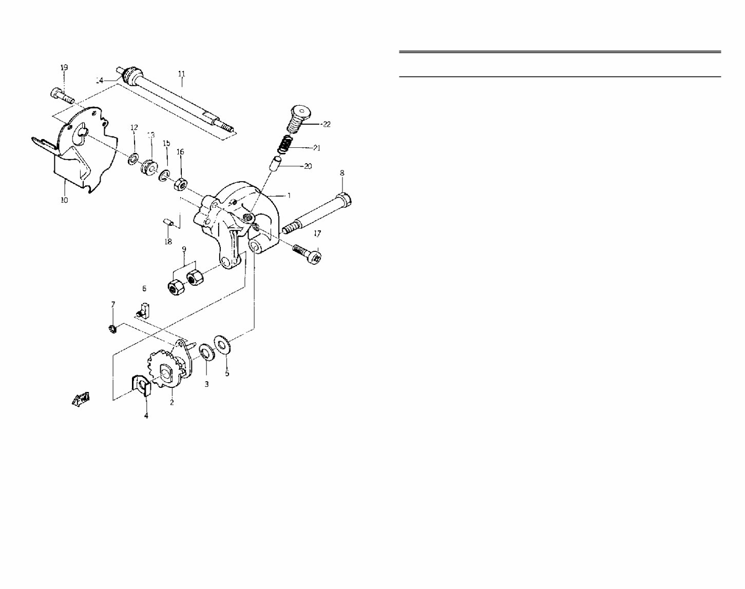 YAMAHA YG1 YG1K Replacement Parts Manual preview img 10