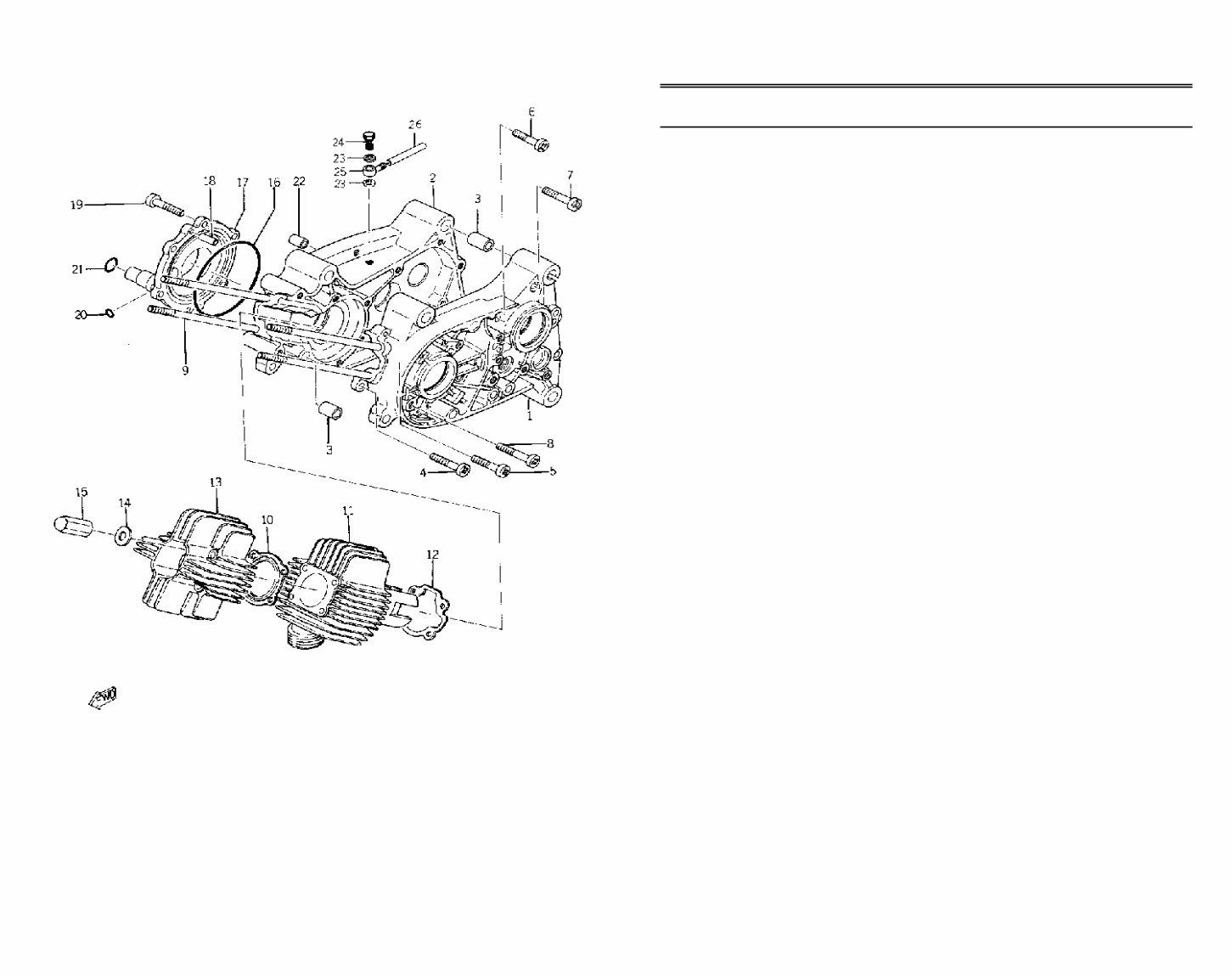 YAMAHA YG1 YG1K Replacement Parts Manual preview img 2