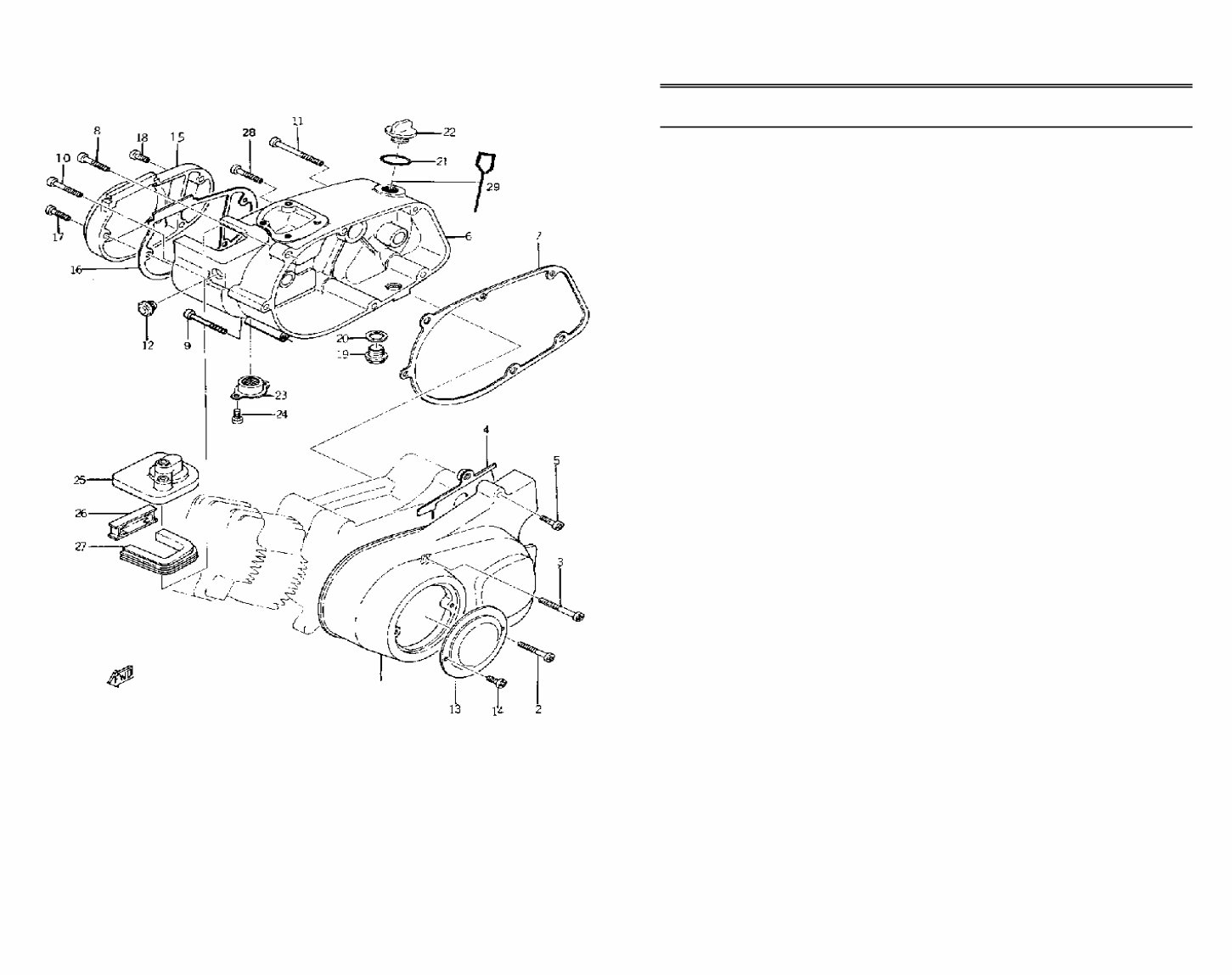 YAMAHA YG1 YG1K Replacement Parts Manual preview img 4