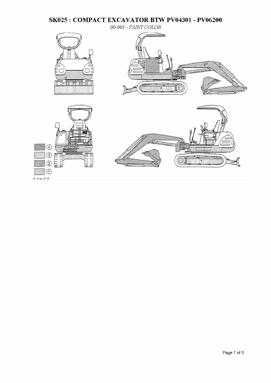 KOBELCO SK025 Excavator Parts Catalog Manual preview img 4