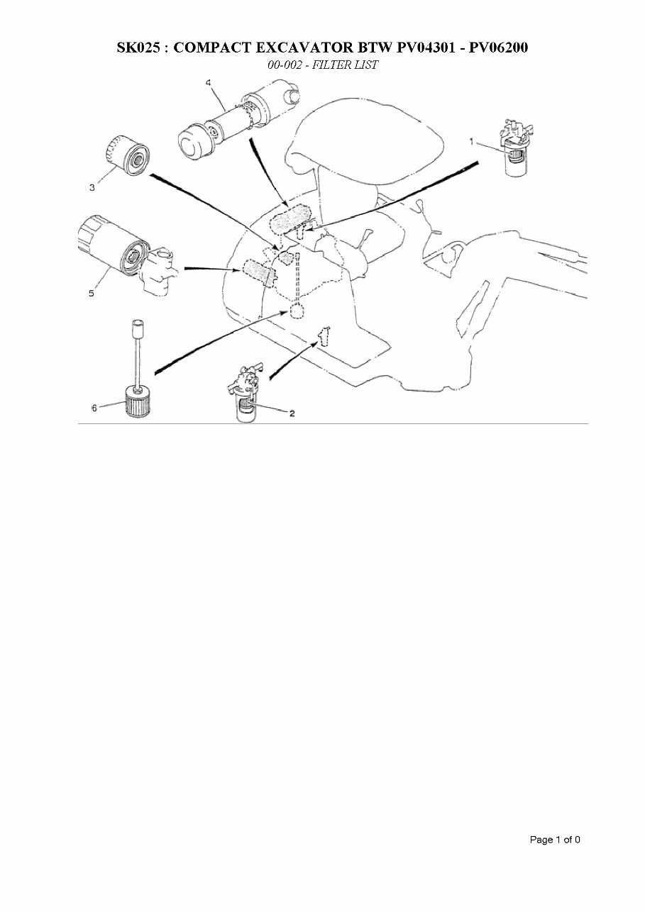 KOBELCO SK025 Excavator Parts Catalog Manual preview img 6