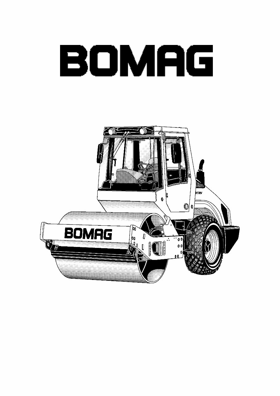 Bomag BW 177 / 179 DH / PDH-4 Service Training Manual preview img 1