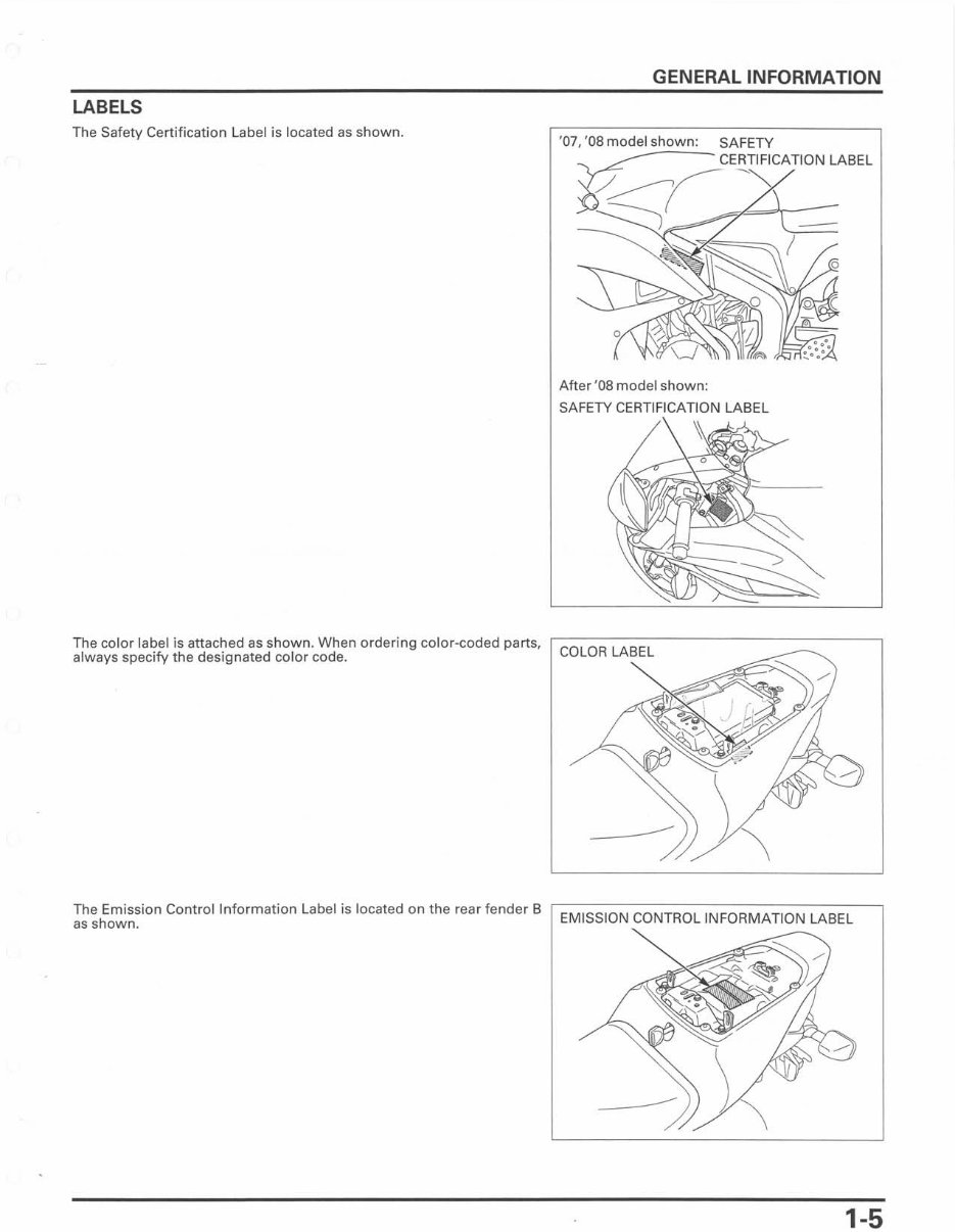 2007-2009 Honda CBR600RR(RA) Service & Repair Manual preview img 9