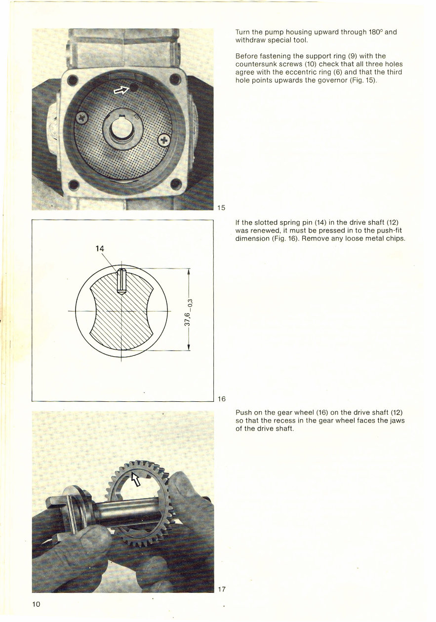 Bosch VE Fuel Injection Pump Service & Repair manual preview img 10