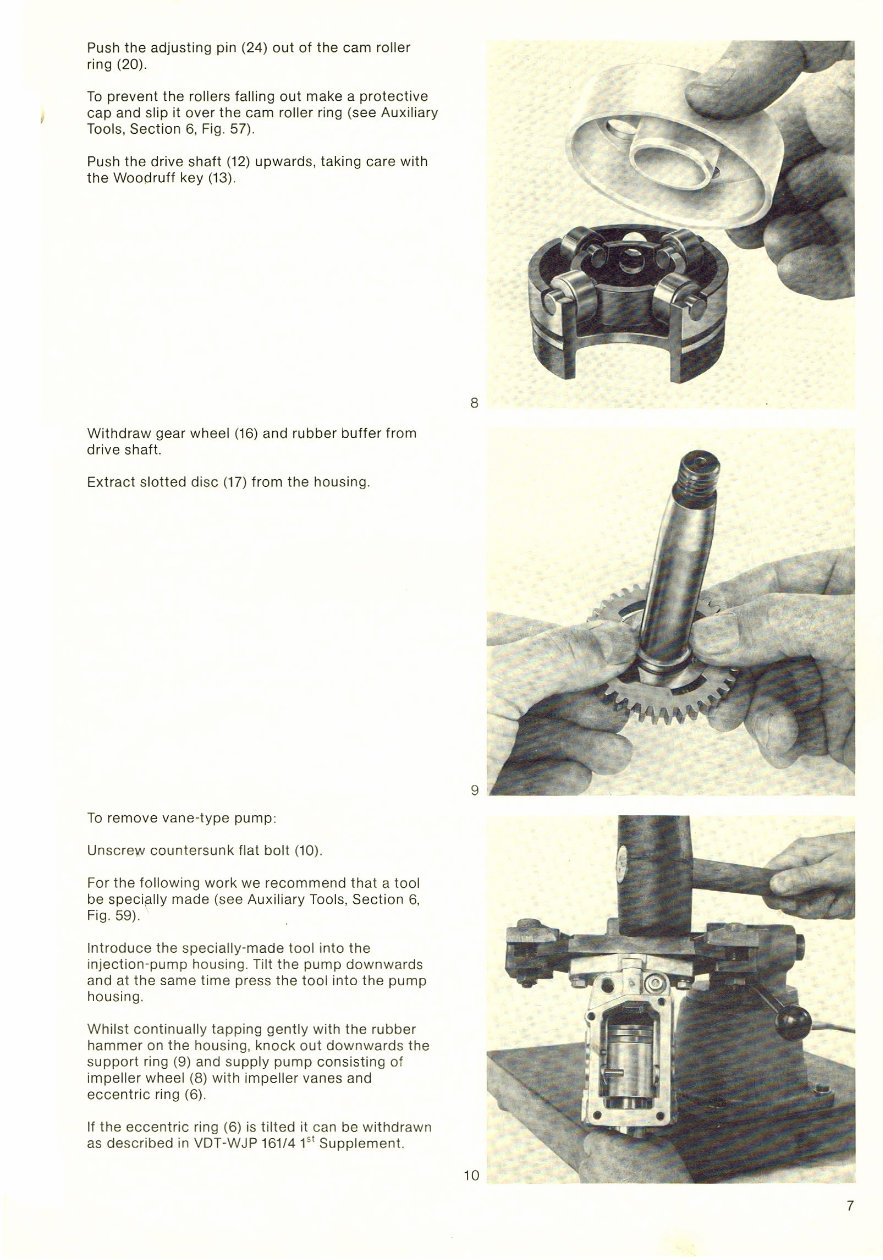 Bosch VE Fuel Injection Pump Service & Repair manual preview img 7