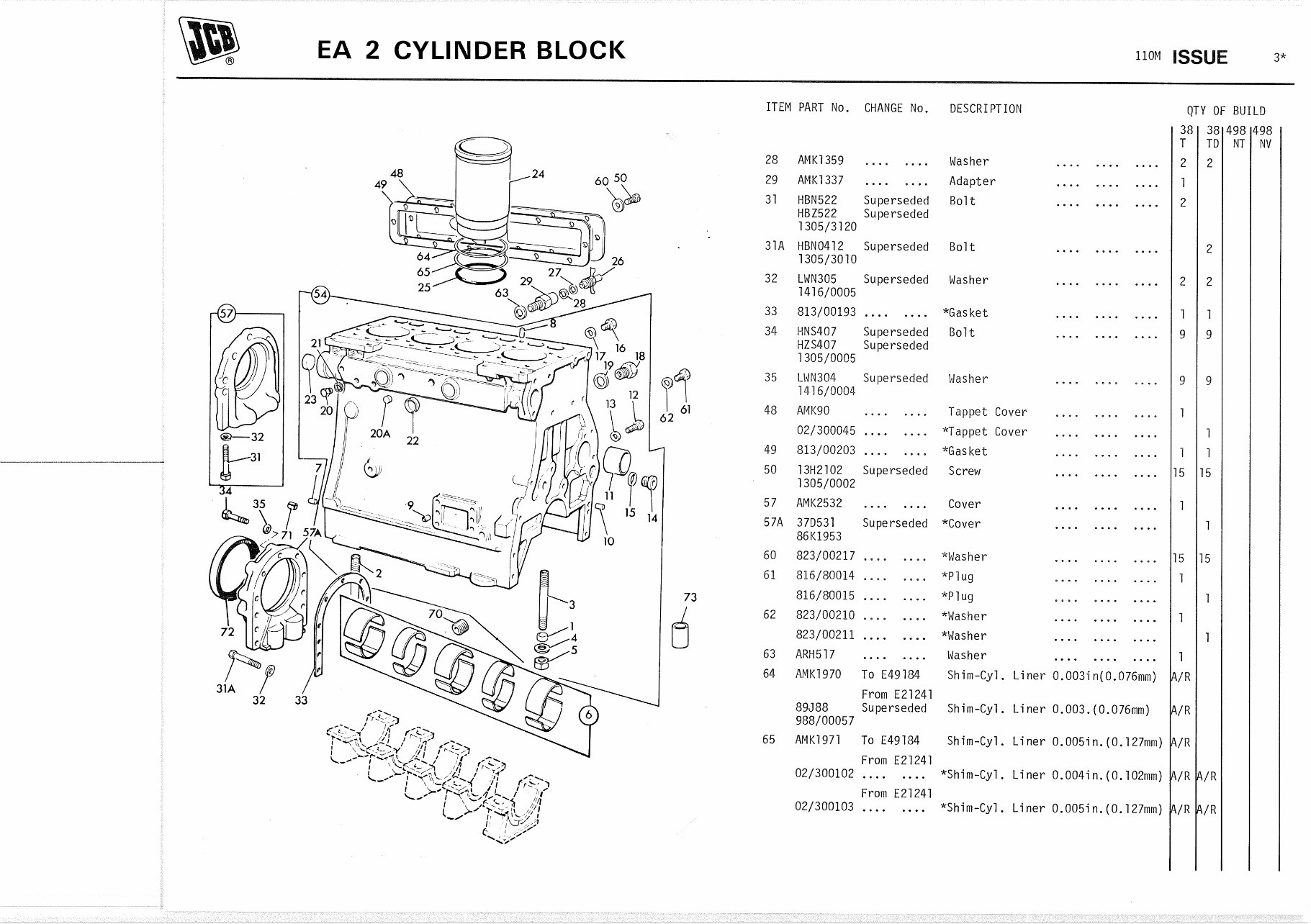 JCB 3C Mk2 Backhoe Loader Parts Catalog preview img 10