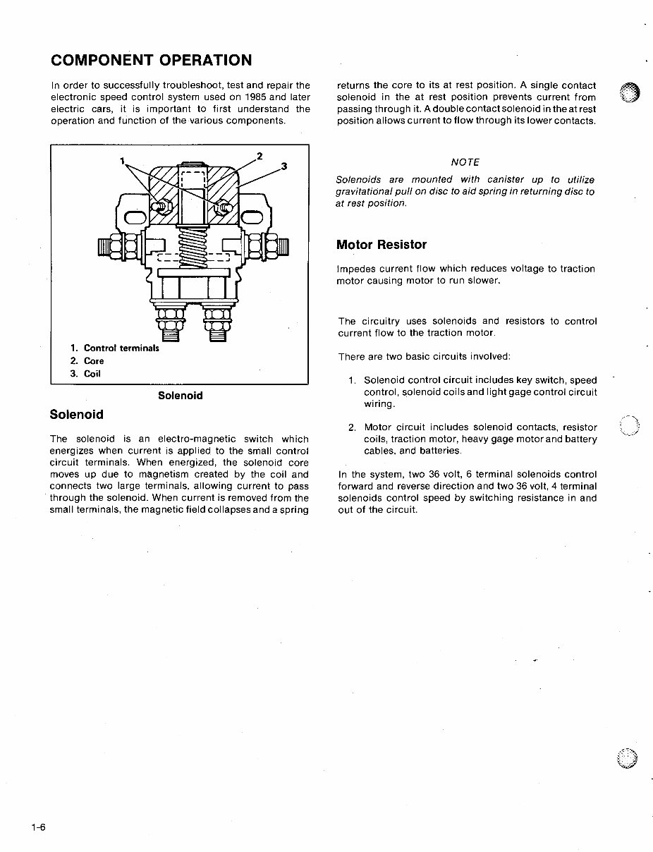 1985-1987 Columbia Parcar Electric Golf Cart Service & Repair Manual preview img 10