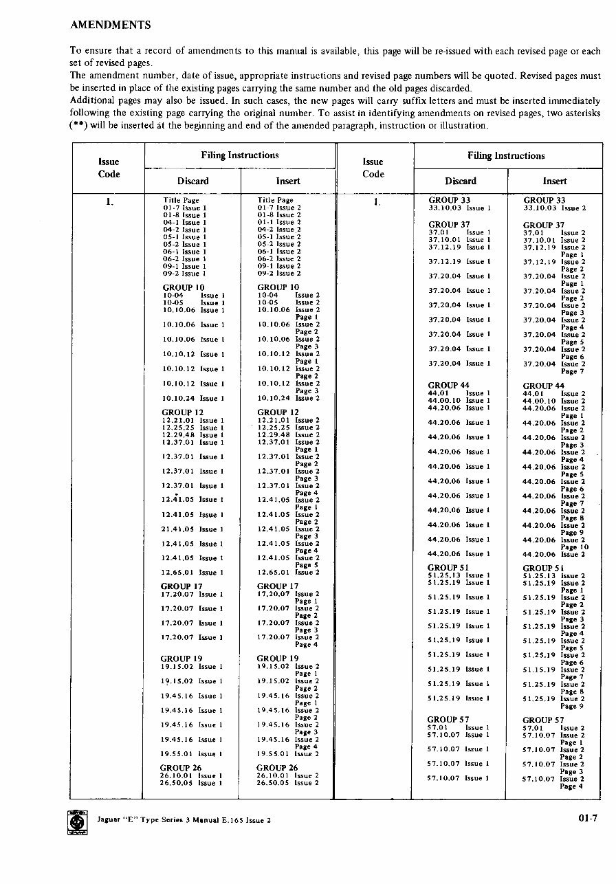 1971-1974 Jaguar E-Type Series Iii V12 Service & Repair Manual preview img 7